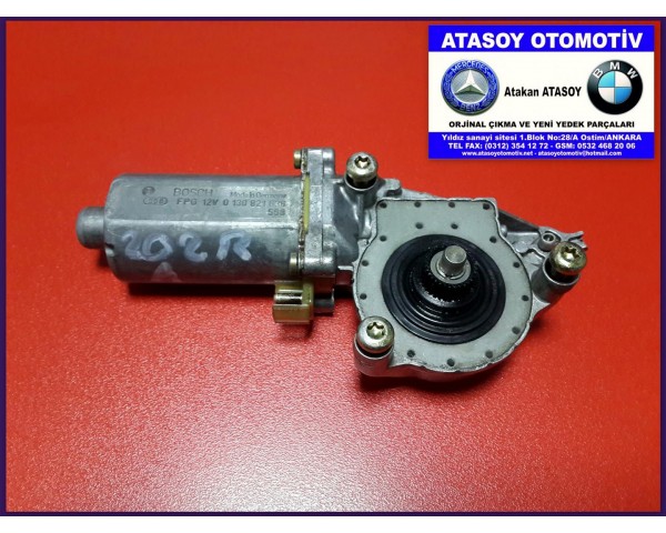 MERCEDES W202 SAĞ ARKA CAM KRİKO MOTORU BOSCH 0130821636 - 2027300846 - 2027301446 - 2027302046 A2027300846 A2027301446 A2027302046 ÇIKMA